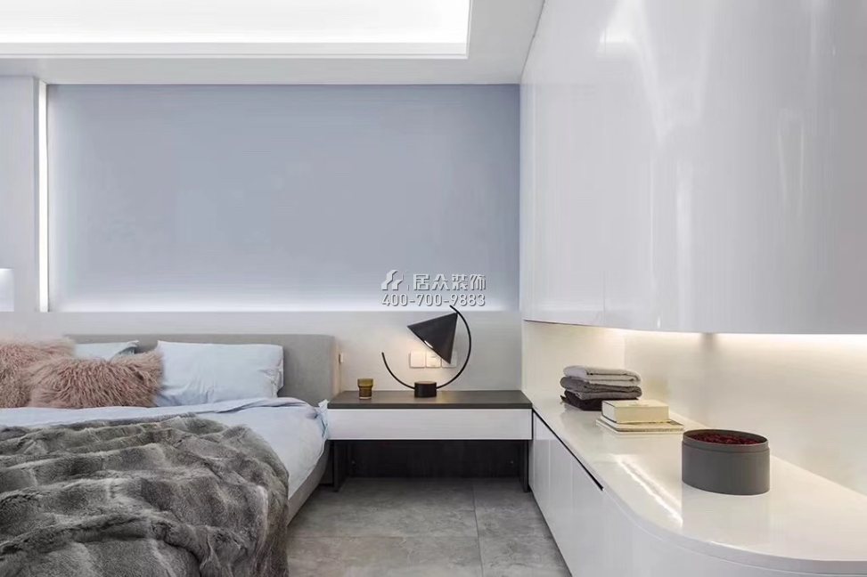 星河丹堤140平方米現代簡約風格平層戶型臥室裝修效果圖