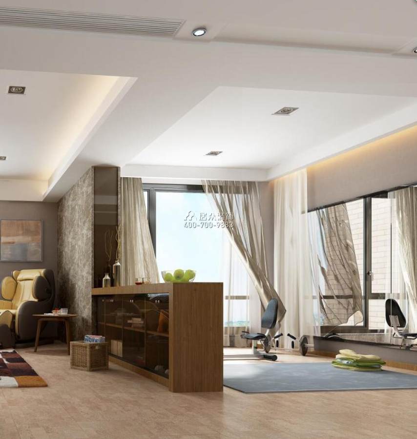 珠江酈城150平方米其他風格平層戶型客廳裝修效果圖