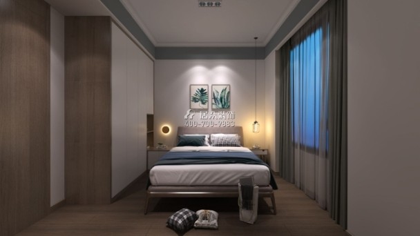 天源蓉国新赋145平方米其他风格平层户型卧室装修效果图