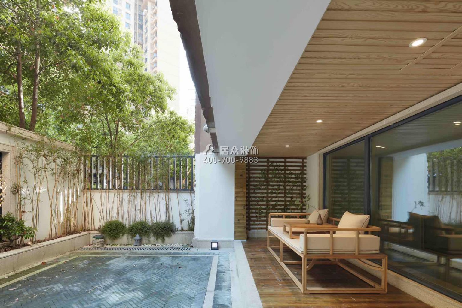 珠江郦城500平方米中式风格别墅户型装修效果图
