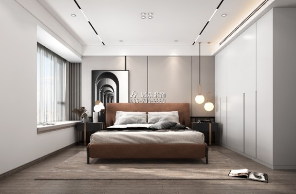 錦園170平方米現代簡約風格復式戶型臥室裝修效果圖