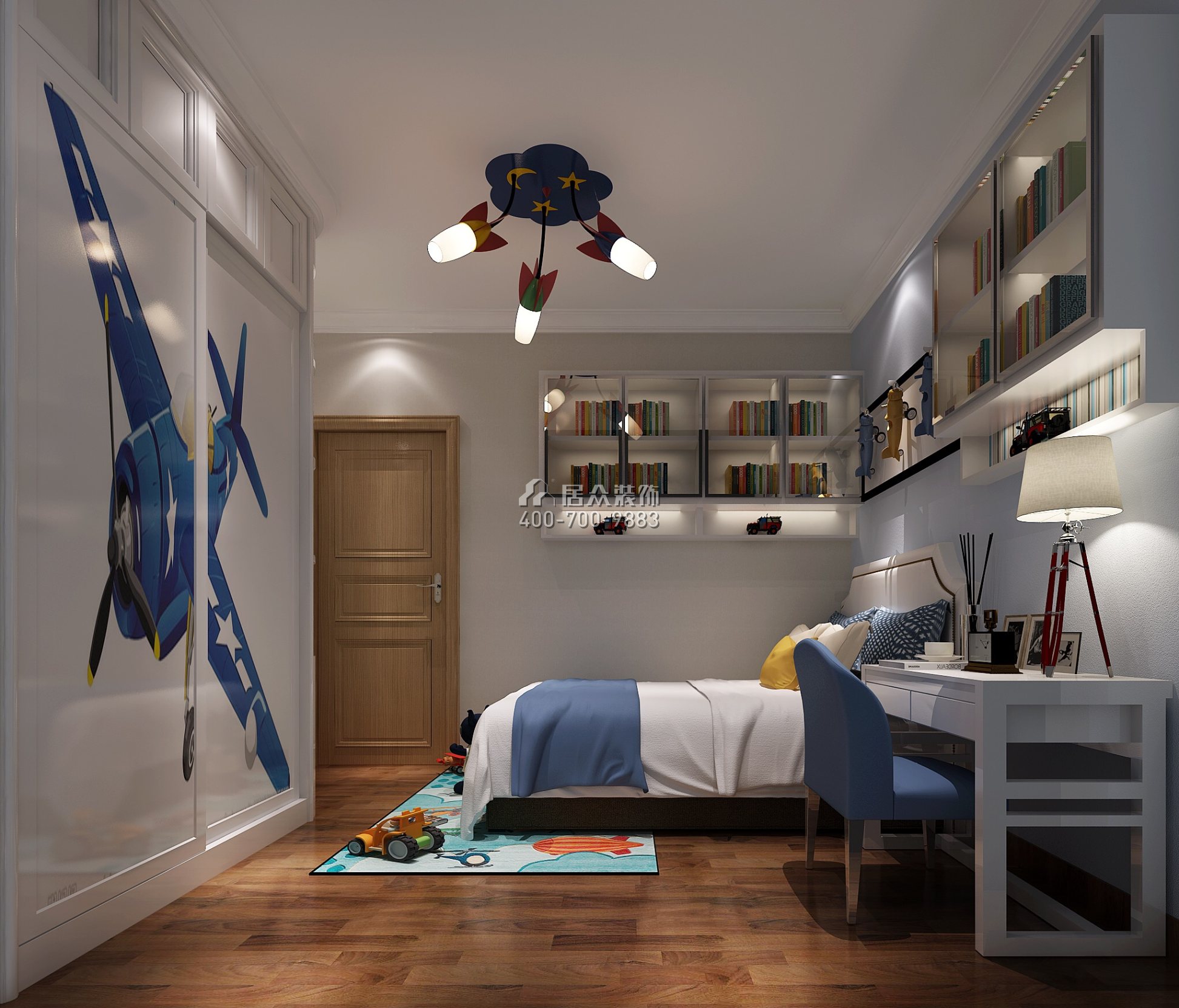 淘金家园60平方米其他风格平层户型卧室kok电竞平台效果图