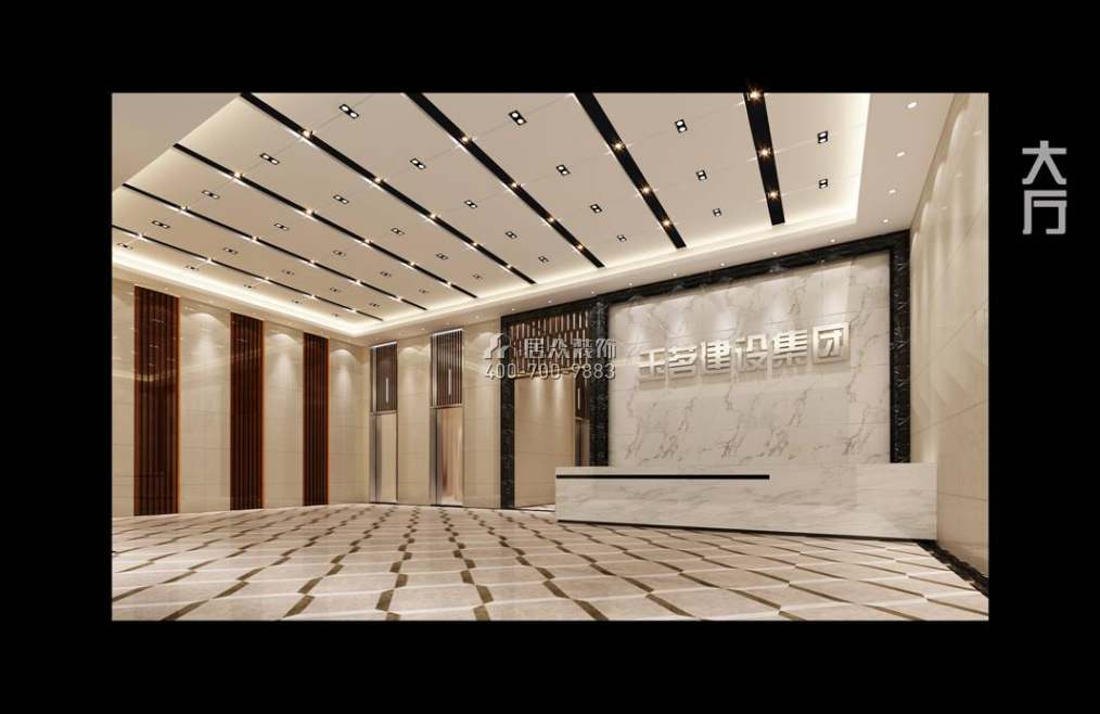 MI公館20000平方米混搭風格公裝（已棄用）戶型客廳裝修效果圖