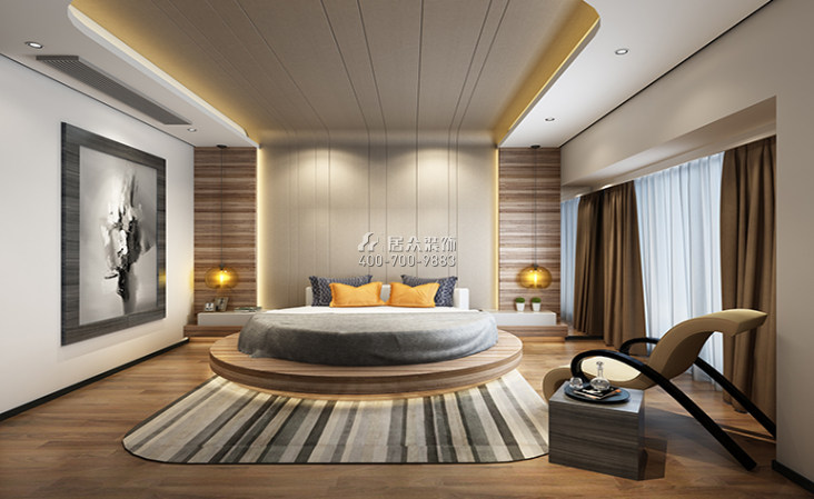 荟珑湾179平方米欧式风格平层户型卧室装修效果图