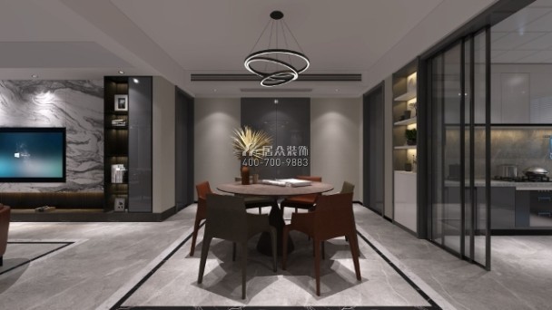 天源蓉國新賦145平方米其他風格平層戶型餐廳裝修效果圖