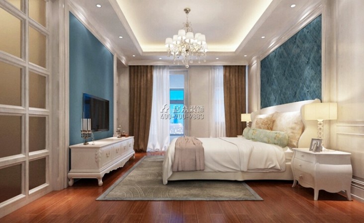 圣莫麗斯458平方米歐式風格別墅戶型臥室裝修效果圖