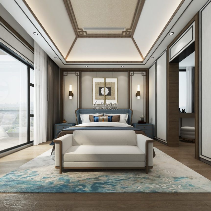 大东城900平方米其他风格别墅户型卧室装修效果图