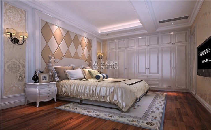 天悅灣262平方米歐式風格復式戶型臥室裝修效果圖