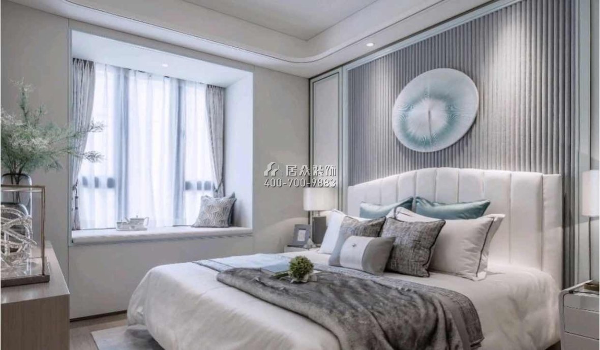 湾仔峰景湾170平方米新古典风格平层户型卧室装修效果图