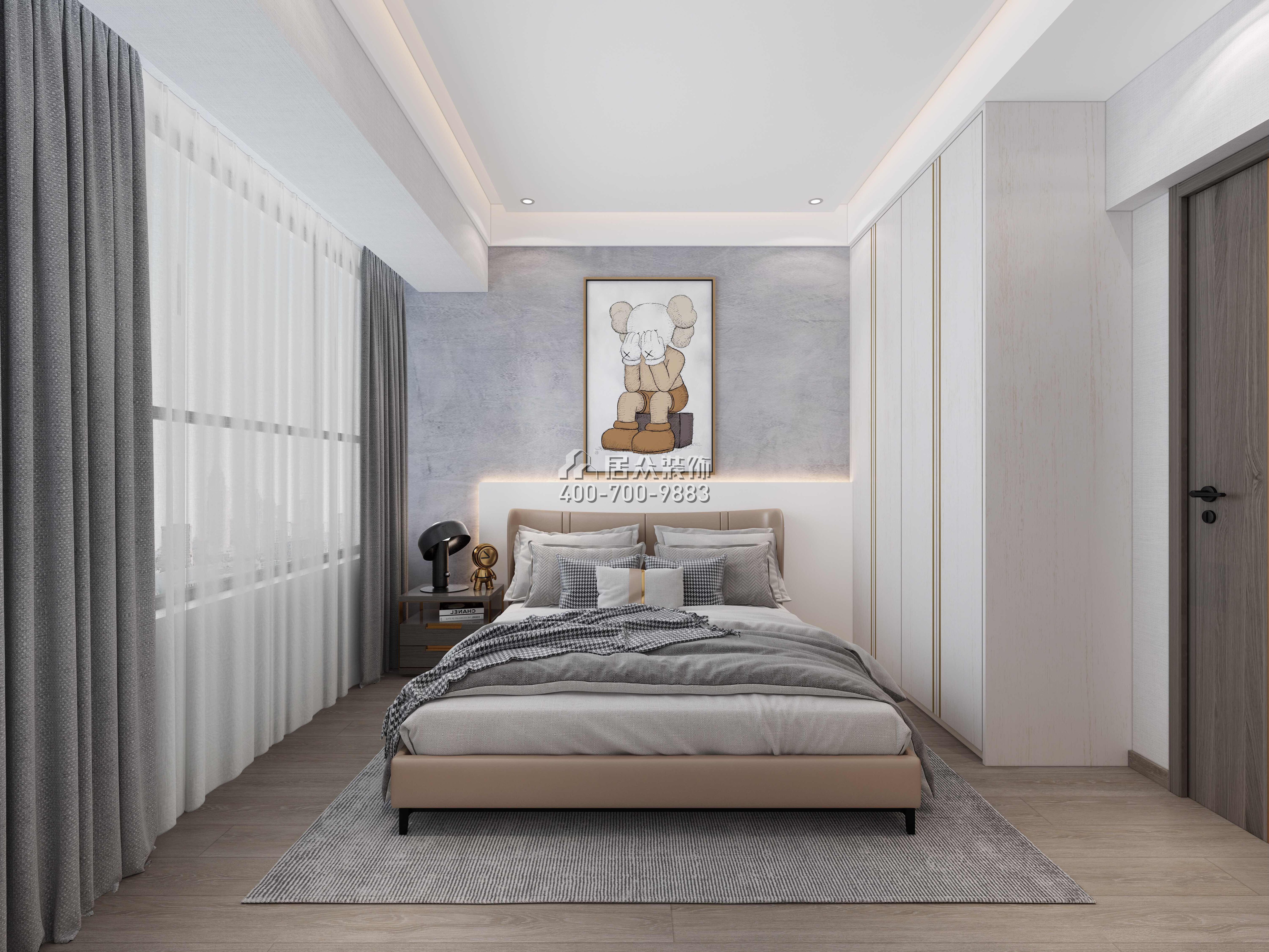 東關樂尚林居110平方米現代簡約風格平層戶型臥室裝修效果圖