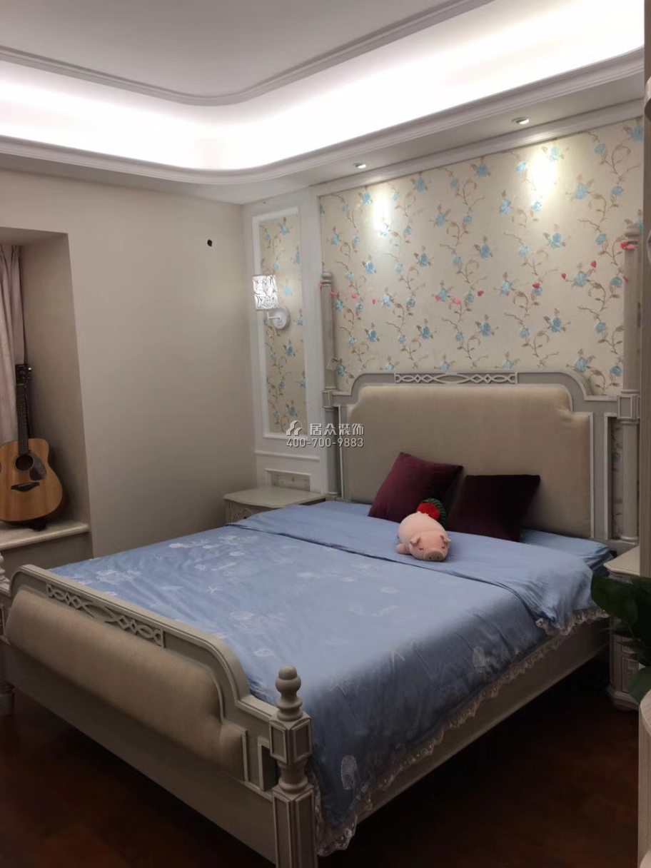 天誉140平方米美式风格平层户型卧室（中国）科技有限公司官网效果图