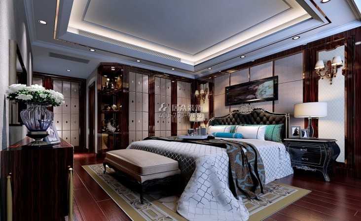 承翰陶源169平方米欧式风格平层户型卧室装修效果图