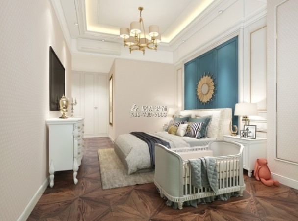 德意名居二期177平方米欧式风格复式户型卧室装修效果图