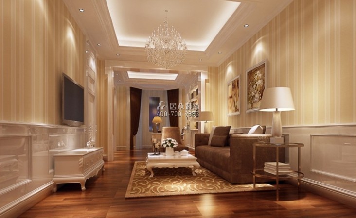 海印又一城500平方米欧式风格别墅户型客厅装修效果图