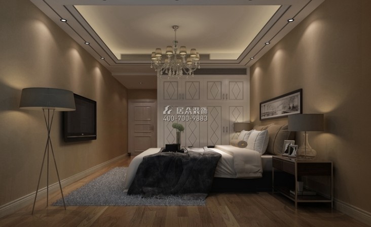 博林金谷213平方米新古典风格平层户型卧室装修效果图