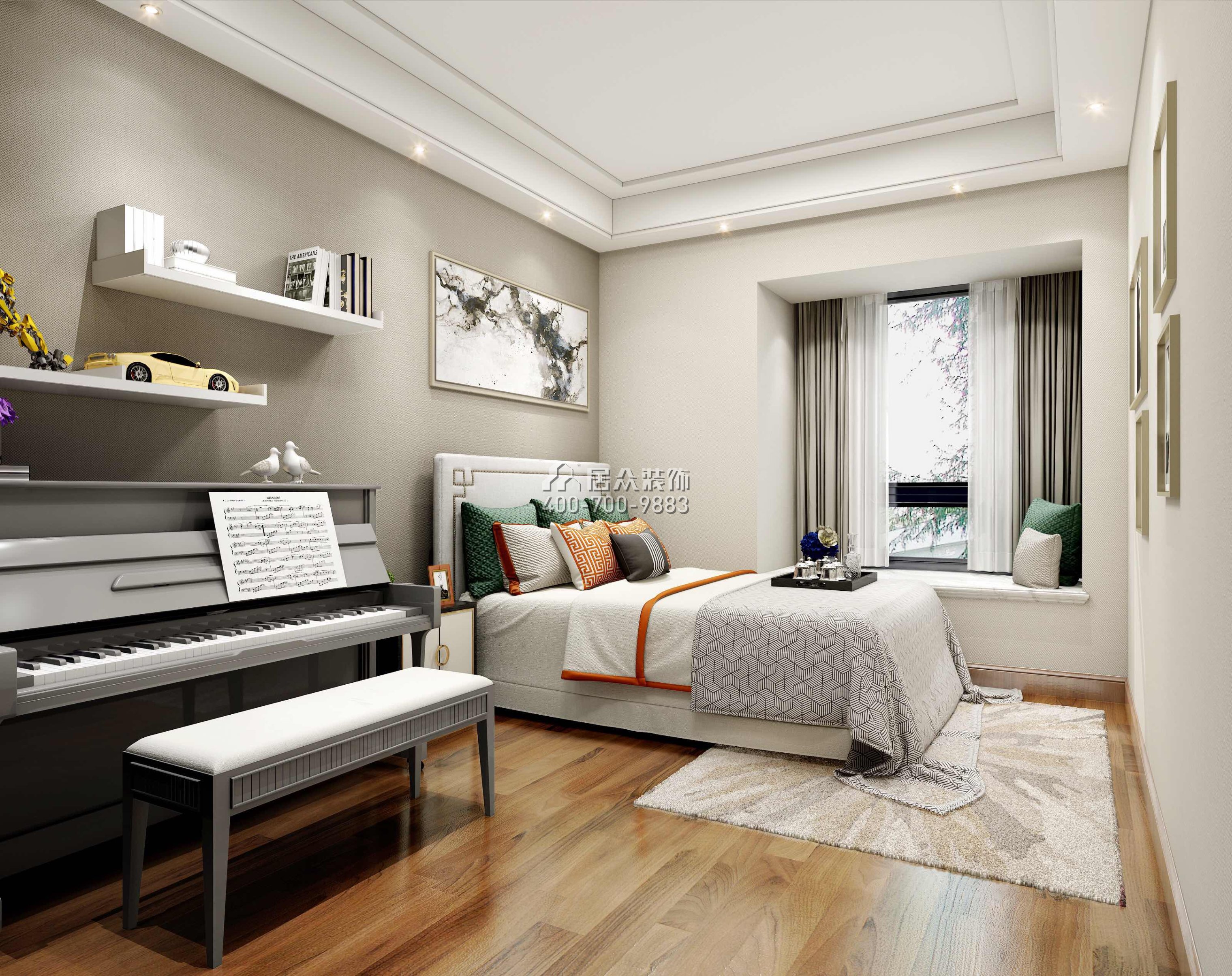 新世纪领居200平方米其他风格平层户型卧室装修效果图