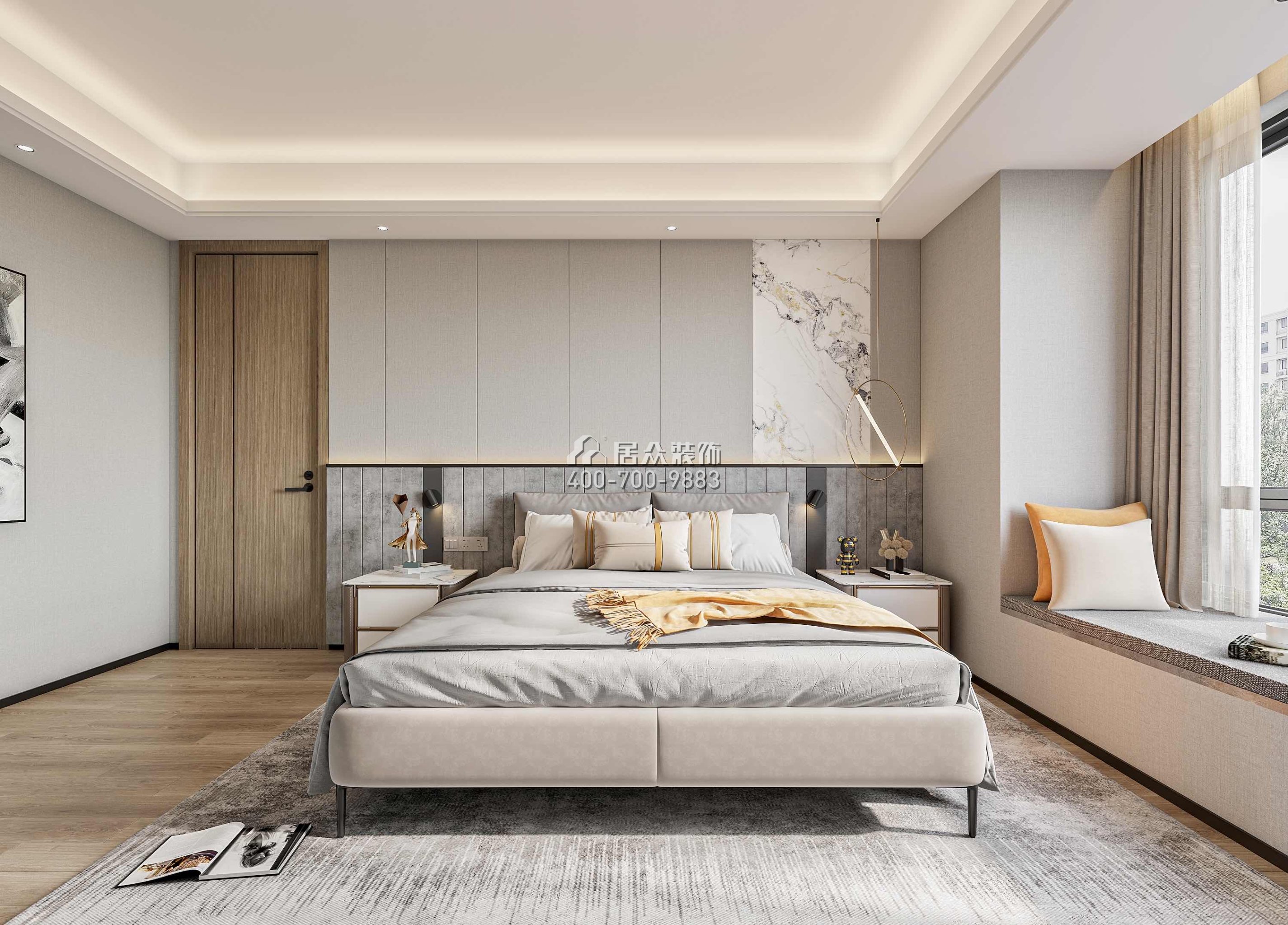 昊龙华庭0平方米现代简约风格平层户型卧室装修效果图