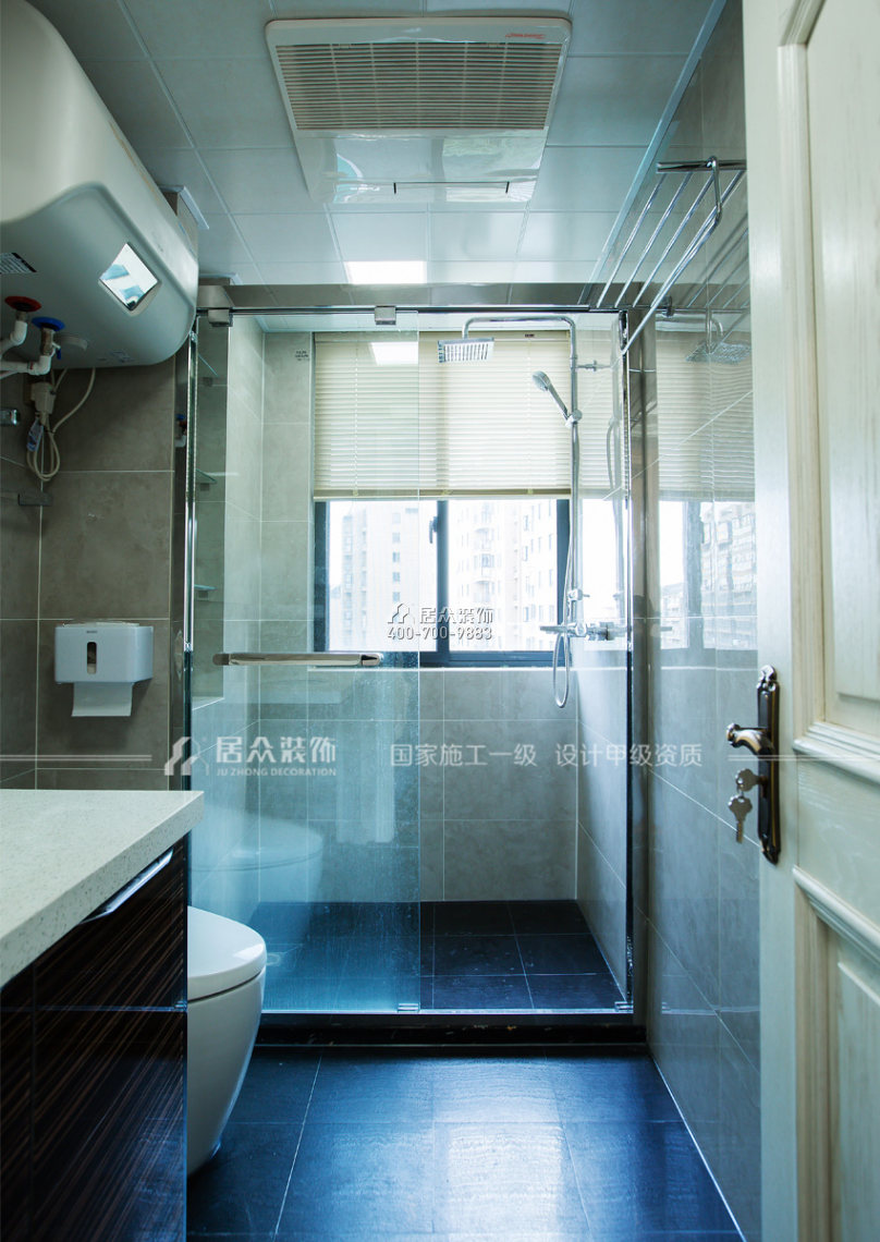 蓝天嘉苑150平方米中式风格平层户型卫生间装修效果图