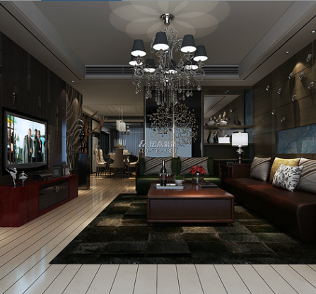 华润凤凰城141平方米其他风格平层户型客厅装修效果图