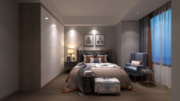 天源蓉国新赋145平方米其他风格平层户型卧室装修效果图