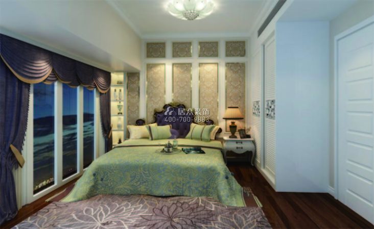 運達城188平方米歐式風格復式戶型臥室裝修效果圖
