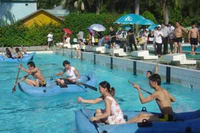 九州平台官方网站（中国）有限公司装饰成功举办“第二届水上趣味运动会”
