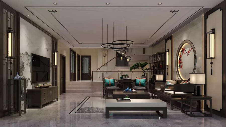 430平米新中式风格别墅，典雅而又时尚！