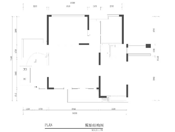 原始户型图