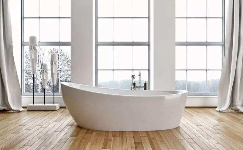 不同形狀的浴缸尺寸及浴缸尺寸的選擇